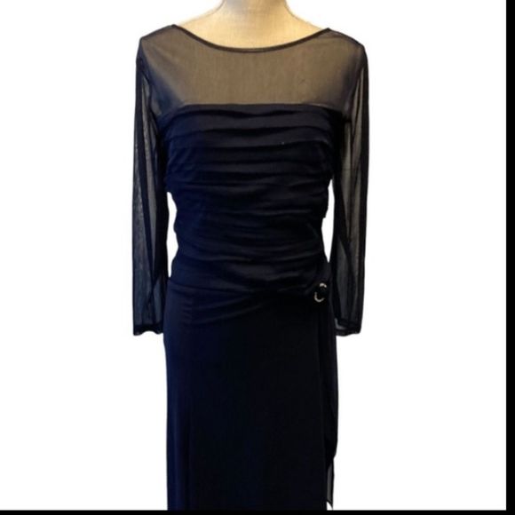 Scarlett Navy Formal Dress NWT - Picture 3 of 10